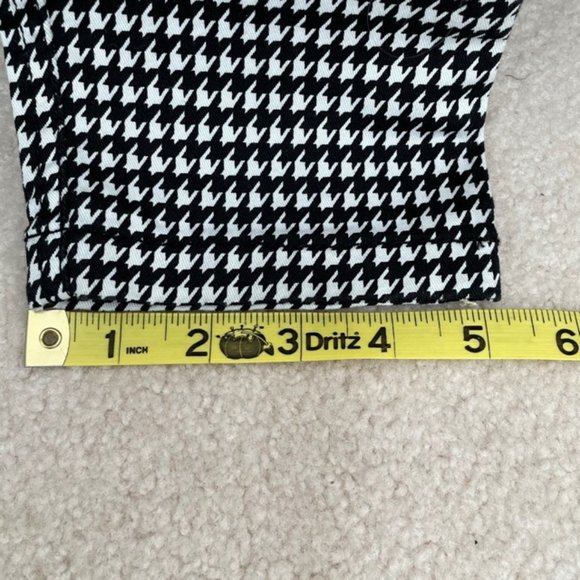Tripp NYC Black & White Houndstooth Skinny Jeans 7 - Picture 10 of 11